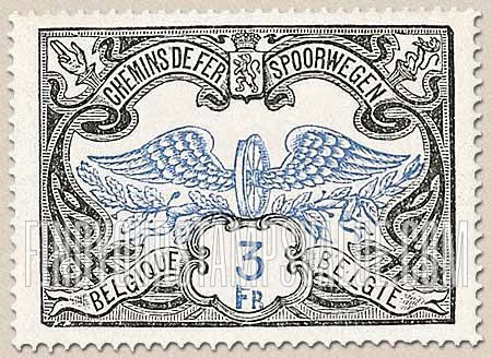 FindYourStampsValue: Parcel Post and Railway: Winged Wheel