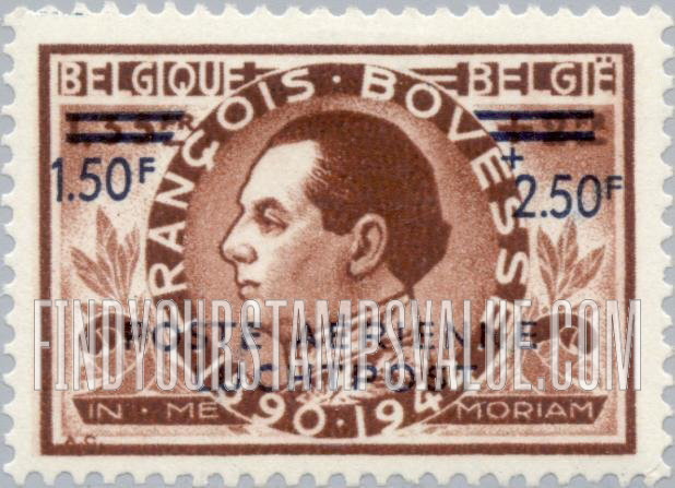 FindYourStampsValue: Air Post Semi-Postal: François Bovesse