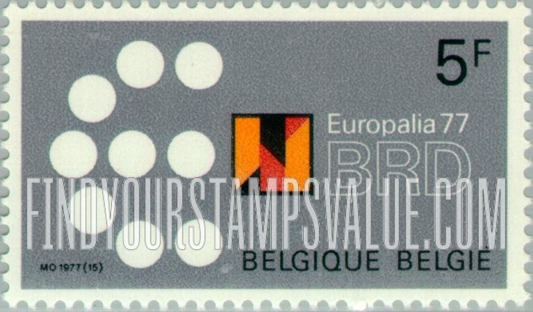 FindYourStampsValue: Europalia 77 Emblem