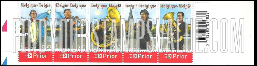 FindYourStampsValue: Brass Band Musicians