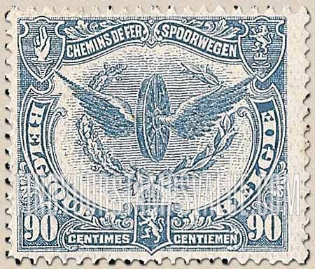 FindYourStampsValue: Parcel Post and Railway: Winged Wheel