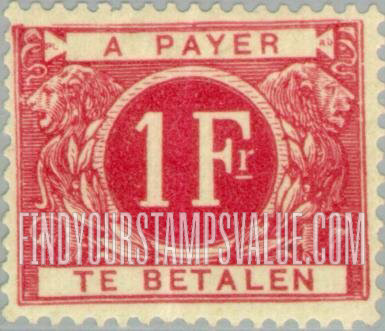 FindYourStampsValue: Postage Due: Numeral