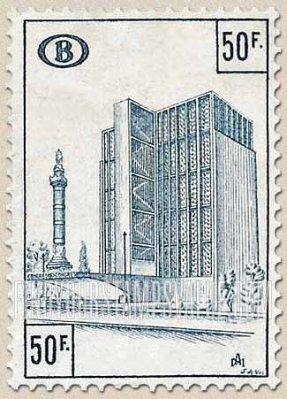 FindYourStampsValue: Parcel Post and Railway: Congress Station, Brussels