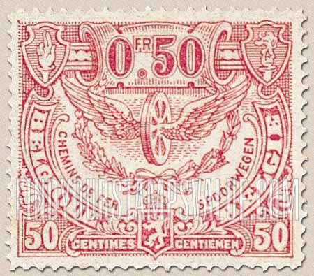 FindYourStampsValue: Parcel Post and Railway: Winged Wheel