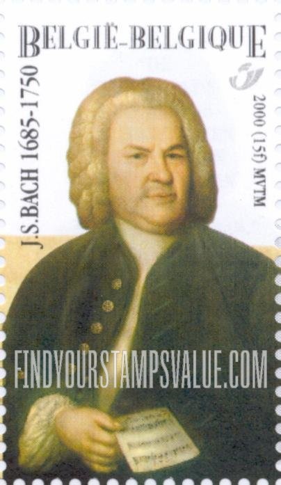 FindYourStampsValue: Opening of Musical Instrument Museum, Brussels: Johann Sebastian Bach