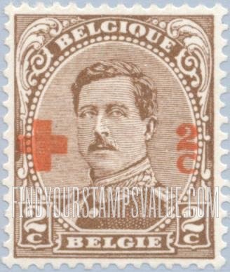 FindYourStampsValue: Semi-Postal: Albert I
