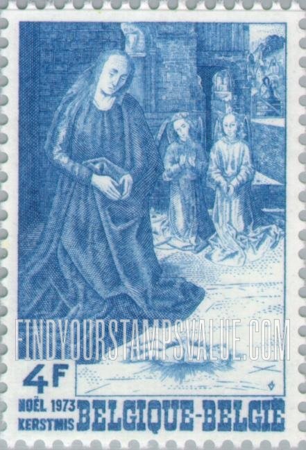 FindYourStampsValue: Adoration of the Shepherds, by Hugo van der Goes