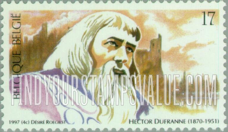 FindYourStampsValue: Opera at Theatre Royal de la Monnaie, Brussels: Hector Dufranne (1870-1951), baritone