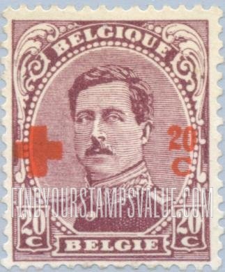 FindYourStampsValue: Semi-Postal: Albert I