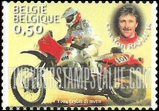 FindYourStampsValue: Champion Motocross Riders: Gaston Rahier