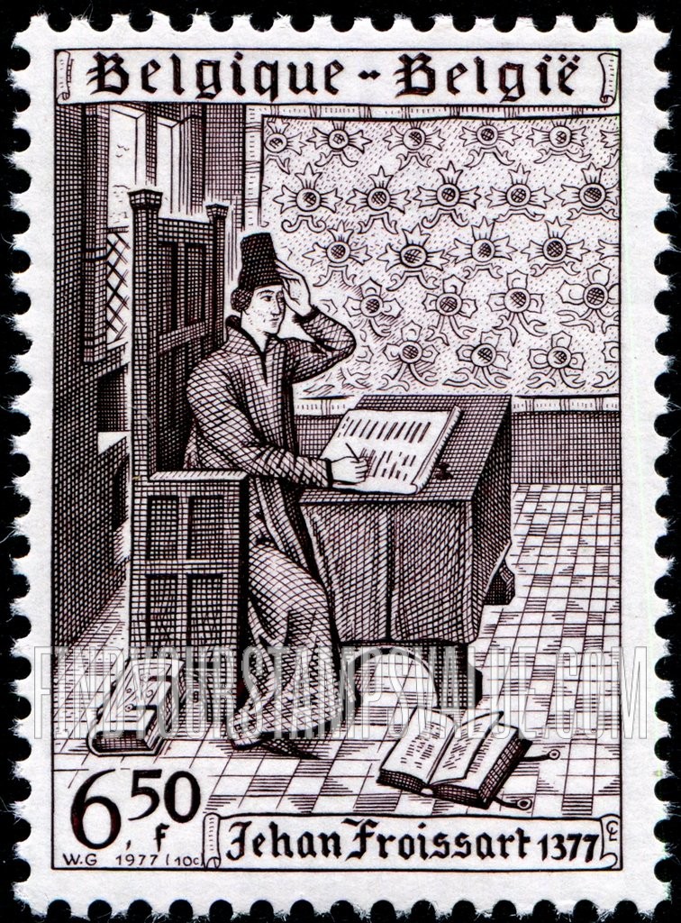FindYourStampsValue: Froissart writing book