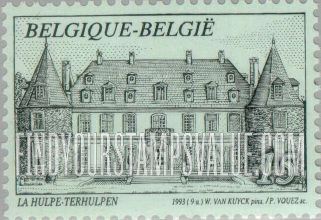 FindYourStampsValue: Tourism, Castles: La Hulpe