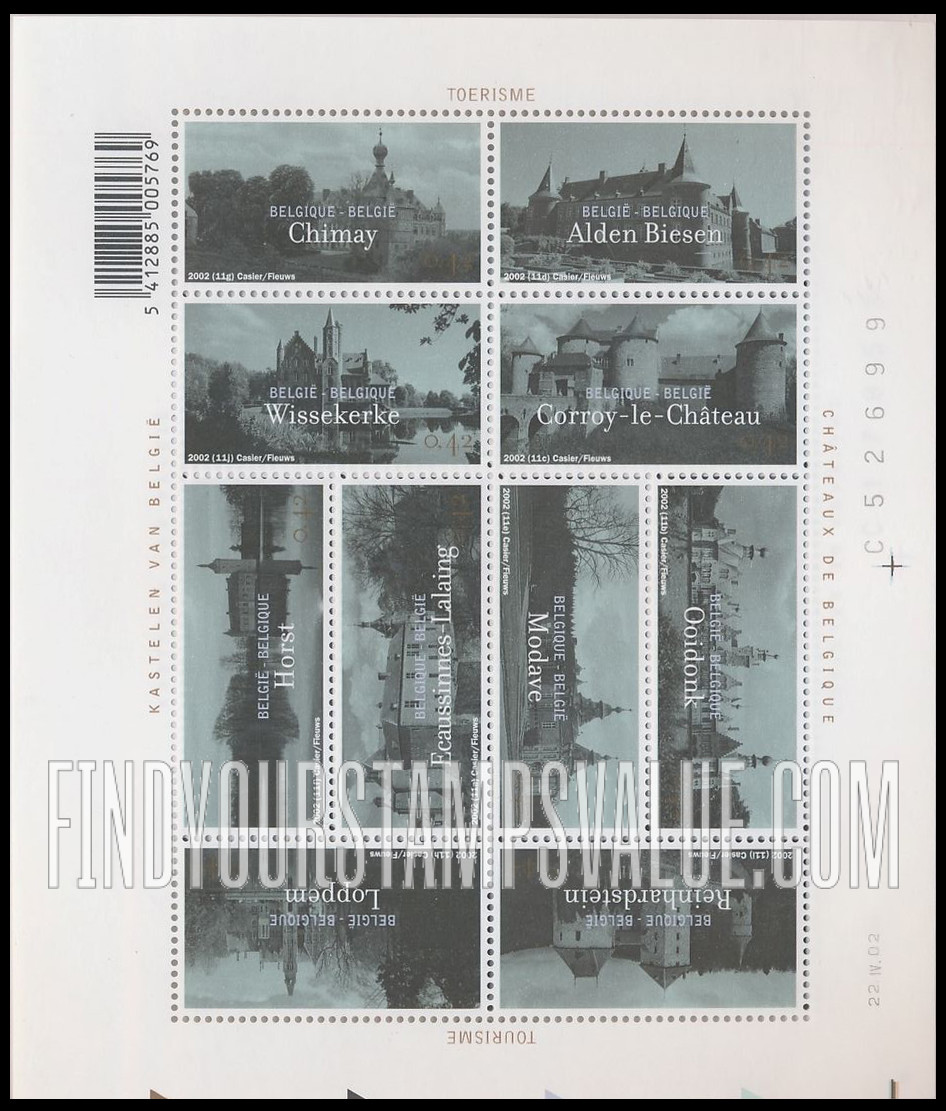 FindYourStampsValue: Castles