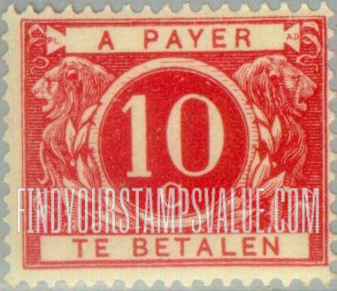 FindYourStampsValue: Postage Due: Numeral