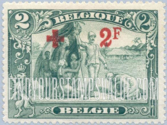 FindYourStampsValue: Semi-Postal: Anti-slavery Campaign in the Congo