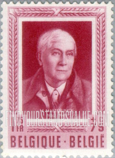 FindYourStampsValue: Semi-Postal, Portraits: M. Maeterlinck