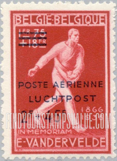 FindYourStampsValue: Air Post Semi-Postal: Sower