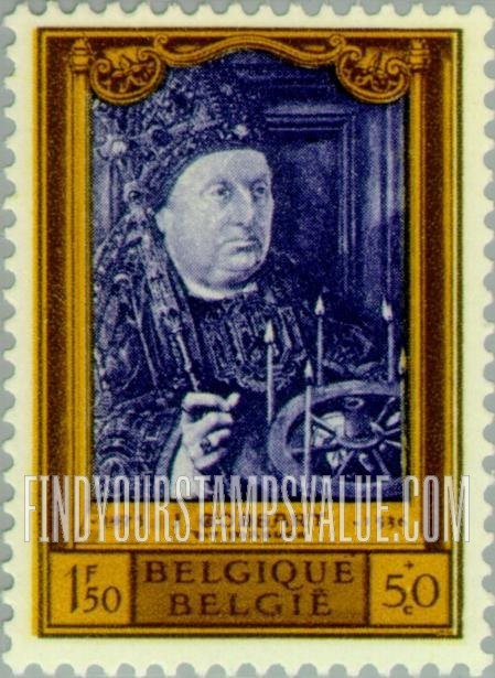 FindYourStampsValue: Semi-Postal, Paintings: St. Donatien, Jan Gossart