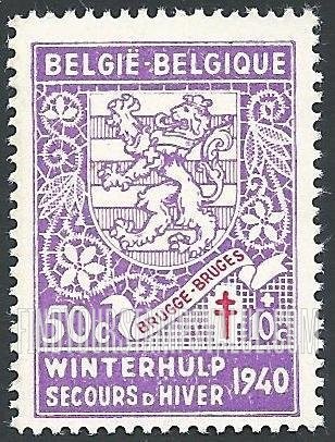 FindYourStampsValue: Semi-Postal, Arms: Bruges