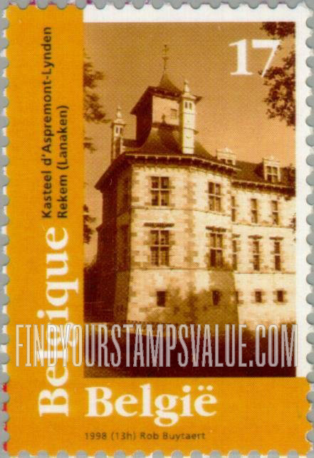 FindYourStampsValue: European Heritage Days: Aspremont-Lynden Castle, Rekem