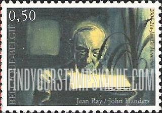FindYourStampsValue: Writers: Raymond Jean de Kremer (pen names Jean Ray and John Flanders) (1887-1964)