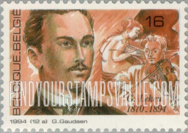 FindYourStampsValue: Guillaume Lekeu (1870-94), Composer