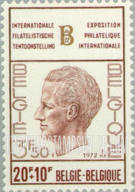 FindYourStampsValue: Semi-Postal: King Baudouin on #718