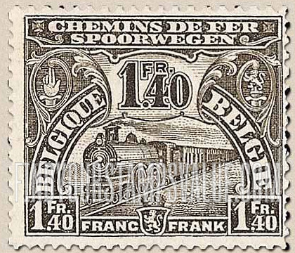 FindYourStampsValue: Parcel Post and Railway: Locomotive