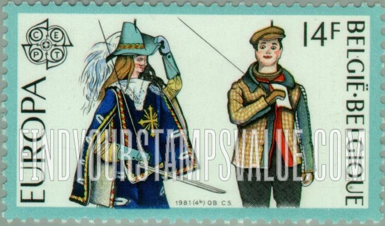 FindYourStampsValue: d’Artagnan and Woltje