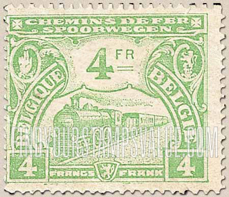 FindYourStampsValue: Parcel Post and Railway: Locomotive