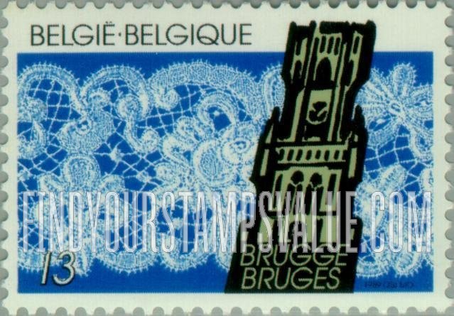 FindYourStampsValue: Lace: Brussels