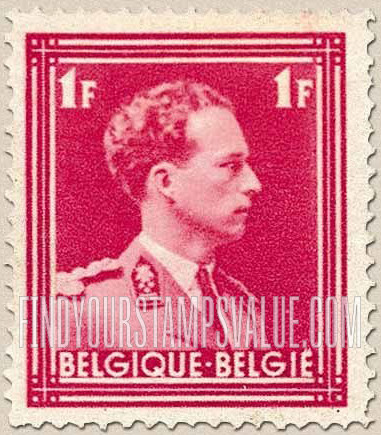 FindYourStampsValue: King Leopold III