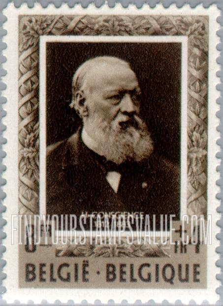 FindYourStampsValue: Semi-Postal, Portraits: Hendrik Conscience