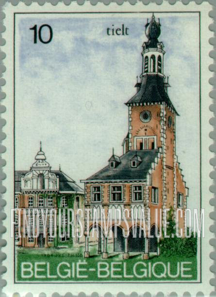 FindYourStampsValue: Churches: Tielt