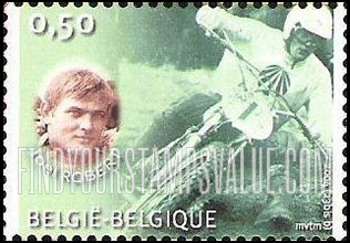 FindYourStampsValue: Champion Motocross Riders: Joel Robert