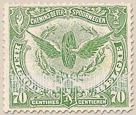 FindYourStampsValue: Parcel Post and Railway: Winged Wheel