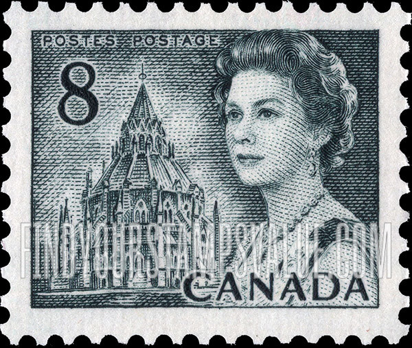 FindYourStampsValue: Queen Elizabeth II - Library of Parliament