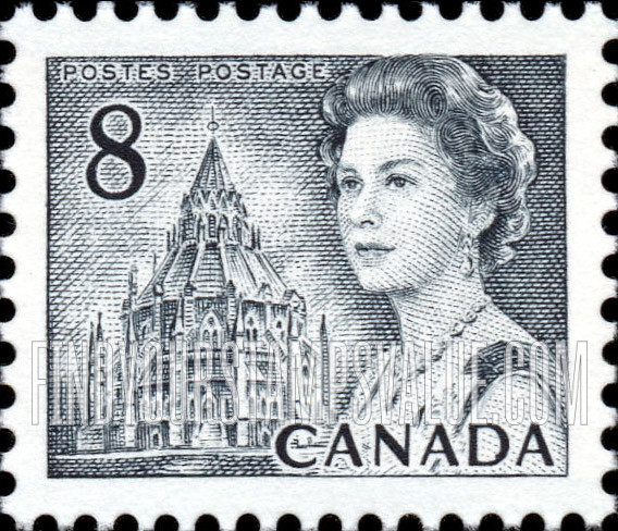 FindYourStampsValue: Queen Elizabeth II - Library of Parliament