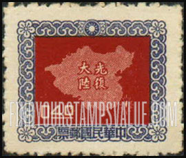 FindYourStampsValue: Map of China - 中国地图
