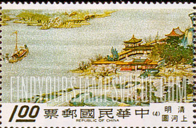 FindYourStampsValue: City and wall of Forbidden City - 城市和故宫的墙壁