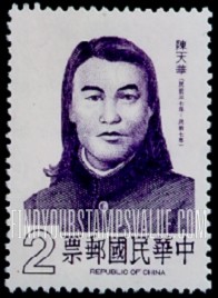 FindYourStampsValue: Chen Tien-hua (1875-1905), Revolutionary - 陈天华 (1875-1905), 革命家