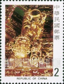 FindYourStampsValue: Tsu Shih Temple of Sanhsia Architecture: Carved Lion, Tsu Shih Temple - 三峡祖师庙的建筑: 精雕狮子, 祖师庙