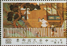 FindYourStampsValue: One Hundred Boys, Sung Dynasty scroll - 一百个男孩 (百子图古画), 宋代