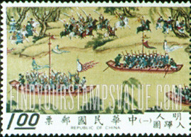 FindYourStampsValue: Three barges - 三艘驳船