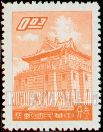 FindYourStampsValue: Chu Kwang Tower, Quemoy - 朱光塔, 金门