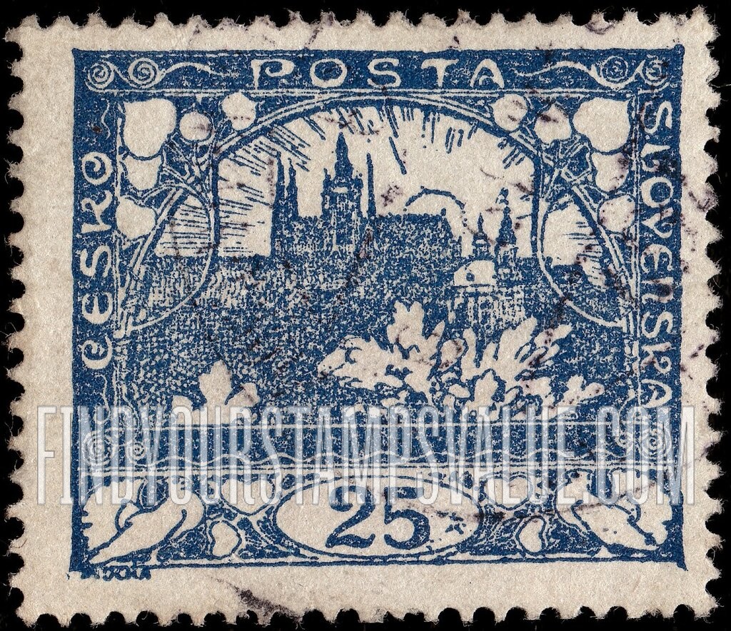 FindYourStampsValue: Hradcany at Prague