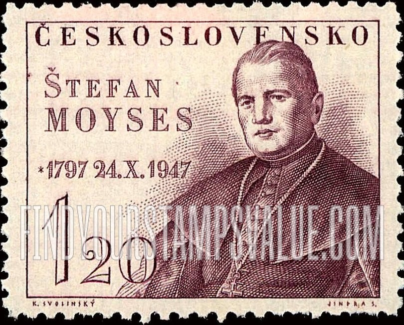 FindYourStampsValue: Monsignor Stefan Moyses