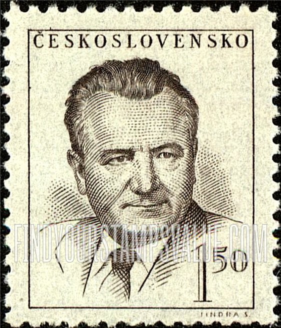 FindYourStampsValue: President Klement Gottwald