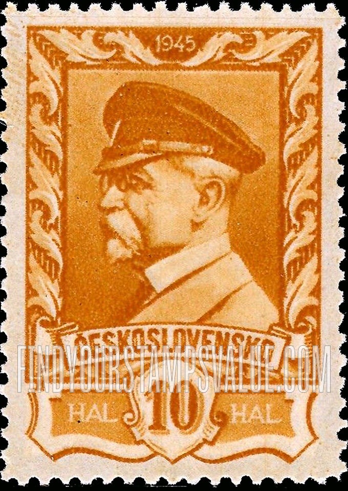 FindYourStampsValue: Thomas G. Masaryk