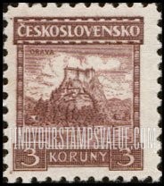 FindYourStampsValue: Orava Castle